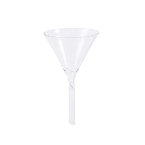 Produktbild: LIFKOME Basteltrichter Trinktrichter für Wasserflasche braunglas pipetten glaspipette Glaswasserflasche Wasserflaschen aus Edelstahl Glastrichter solider dreieckiger Trichter Butter