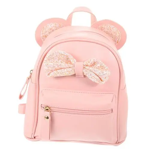 Produktbild: LIFKOME Stilvoller Mini-rucksack Für Damen – Bezauberndes Schmetterlingsschleifen-design Umhängetasche Für Mädchen Designertasche Für Damen