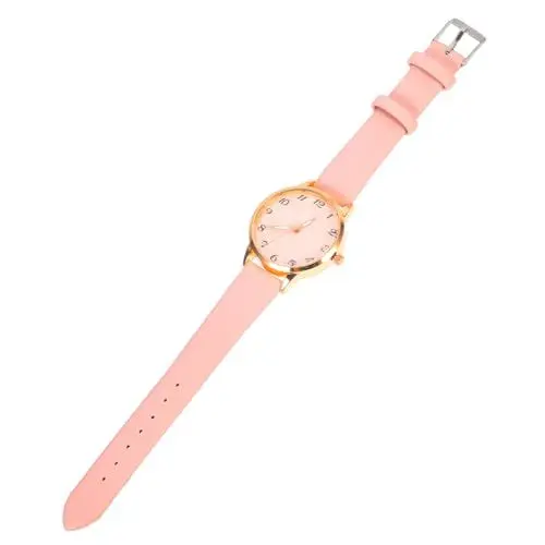 Produktbild: LIFKOME Damen Armbanduhr Mit Verstellbarem Faux Lederarmband Minimalistisches Design Und Präzise Quartz- Für Casual-Events Und Besondere Anlässe