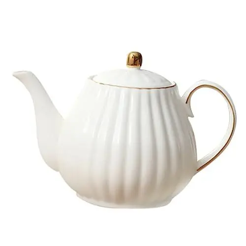 Produktbild: LIFKOME Atemberaubende Kaffeekanne Und Aus Keramik Wasserbehälter Für Losen Tee Für Den Nachmittagstee Als Fürs Büro Und Zuhause