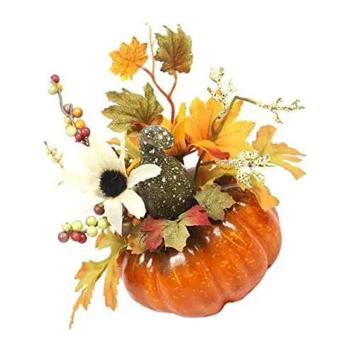 Produktbild: LIFKOME Kürbis Dekorationen Dekorativer Kürbis Gemüsefigur Zum Sammeln Schreibtischaufsatz Künstliche Kürbisse Künstlichen Blumenstrauß Ernten Herbstdeko Kürbis Ornamente Schaum Miniatur