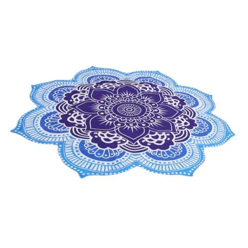 Produktbild: LIFKOME Mandala Strand Handtuch Decke Bohemian Gypsy Handtuch Strand handtücher für Reise Schnell trockenen Handtuch für Schwimmer runden Badetuch Tischdecke