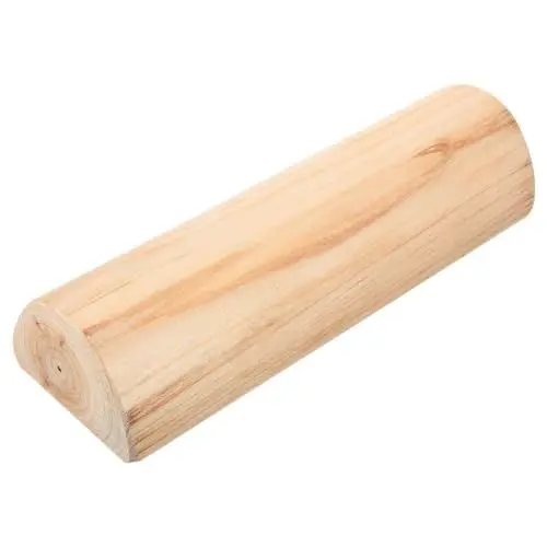 Produktbild: LIFKOME Nackenkissen Aus Holz Sauna-Kissenrolle Nackenstützkissen Strandkorbkissen Für Steifen Nacken Schulterschmerzen Wirbelsäulenentspannung