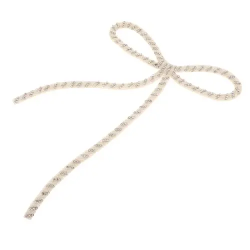 Produktbild: LIFKOME Elegantes Schleifenornament Große Perlenschleife Für Dekorative Accessoires Im Hochzeitskleid