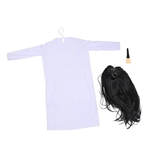Produktbild: LIFKOME Halloween Horror Kostüm Weibliche Geisterbraut Kleid Gruseliger Anzug Schreckliches Geisterkleid Cosplay Tragen