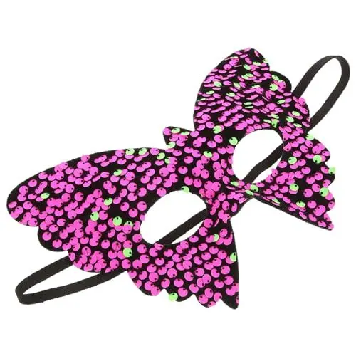 Produktbild: LIFKOME Maske Für Halloween Venezianische Maske Für Damen Mit Eleganter Pailletten- Verstellbar Und Sicher Für Kopfgrößen Für Kostümpartys Und Karneval
