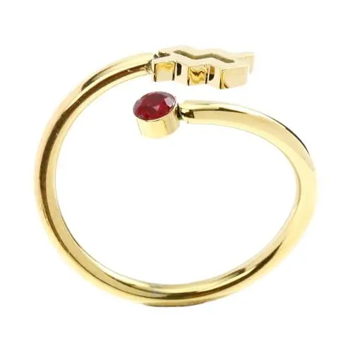 Produktbild: LIFKOME Tierkreisring Paare Sterlingsilberringe Für Männer Bandringe Für Damen Konstellation Edelstein Ringe Für Frauen Verstellbarer Geburtssteinring Herrenschmuck Ringe Zirkon Golden