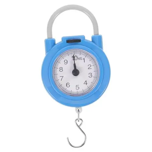 Produktbild: LIFKOME Hochpräzise Mechanische Gepäckwaage Für Koffer Tragbare Hängewaage Mit Haken Kompakt Für Gepäck Blau