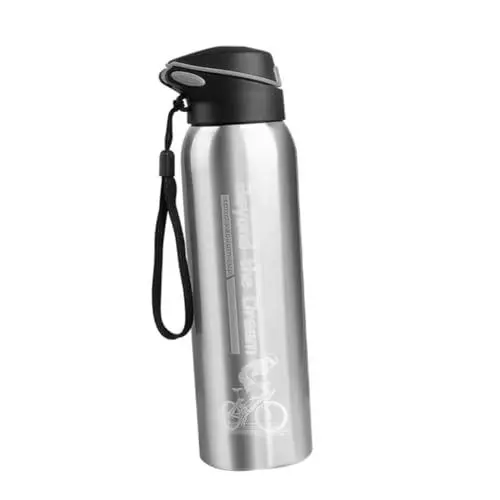 Produktbild: LIFKOME Wasserflaschen aus Edelstahl Thermosflasche vakuumisolierte Wasserflasche Thermoskanne Isolierflasche aus Edelstahl vakuumisolierte Flasche Doppelschicht Vakuumflasche Bürobecher
