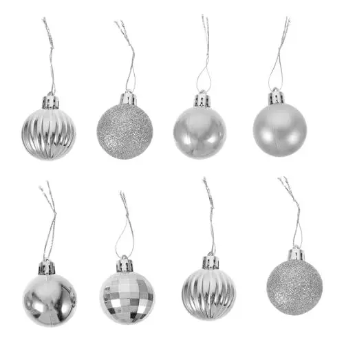 Produktbild: LIFKOME 36stücke Weihnachtsbaumkugeln Aus Robustem Goldene Christbaumkugeln Leicht Aufhängbar Platzsparend Weihnachtsdekoration Für Drinnen Draußen Für Feste Und Partys