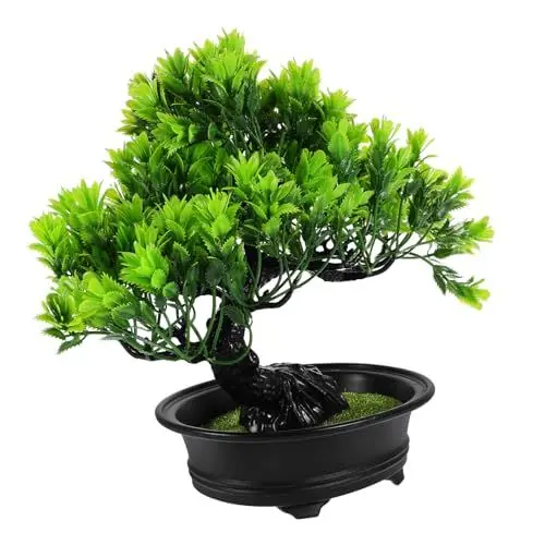 Produktbild: LIFKOME künstliche Topfpflanze künstlicher Topfbaum Fake Bonsai Tree Zimmerpflanzen künstliche Pflanzen gefälschte Pflanze Mini-Pflanze gefälschte Schreibtischpflanze drinnen Dekorationen