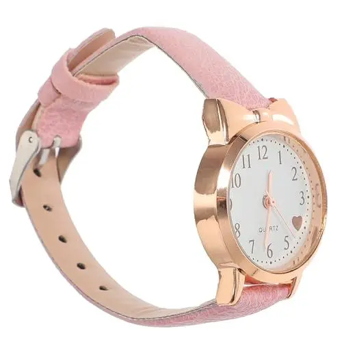 Produktbild: LIFKOME leuchtende Uhr kinderuhren armbanduhr kinder uhr für kinder Kinderuhr mit niedlichem Design the watch Sportuhr Teenager-Uhren Mädchen leuchtende Kinderuhr Quarzuhr für Kinder Rosa