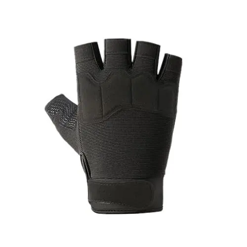 Produktbild: LIFKOME rutschfeste Halbfingerhandschuhe Für Herren Atmungsaktive Fahrradhandschuhe Stoßfeste Sporthandschuhe Fitness Und Rennradhandschuhe Für Outdoor Sportarten