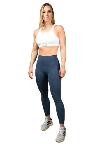 Produktbild: Lifters Wear Damen Pure High Waist Leggings, Navy Blue, Small