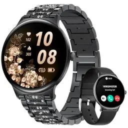 Produktbild: LIGE Smartwatch Damen mit Gesundheitsüberwachung, 1,43