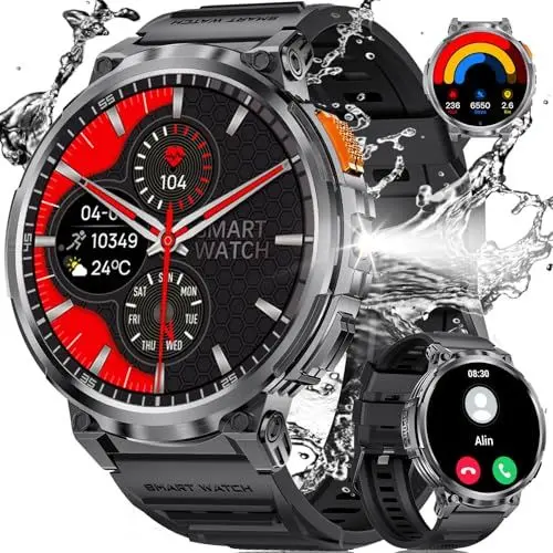 Produktbild: LIGE Smartwatch Herren, 1.85 