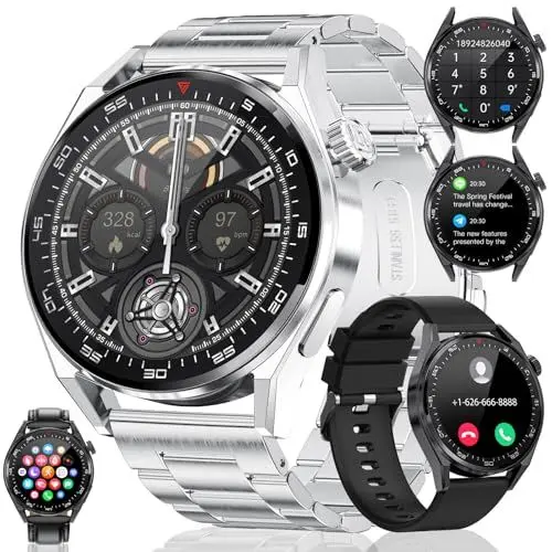 Produktbild: LIGE Smartwatch Herren mit Telefonfunktion 1.39