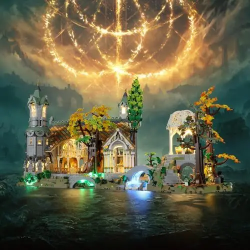 Produktbild: LIGHTAILING Led Licht für Lego- 10316 The Lord of The Rings Rivendell – Beleuchtungsset Kompatibel Mit Lego Modell (Lego Bausteinen Modell Nicht enthalten)