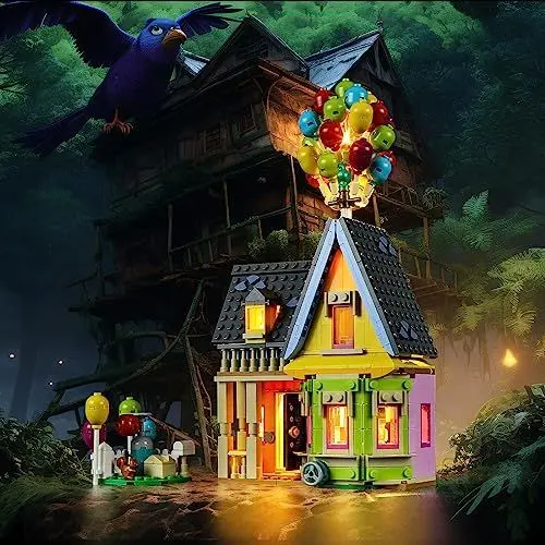 Produktbild: LIGHTAILING Led Licht für Lego- 43217 Carls Haus aus „Oben“ – Beleuchtungsset Kompatibel Mit Lego Modell (Modell Set Nicht Enthalten)