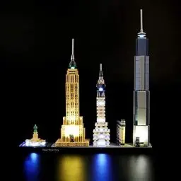 Produktbild: LIGHTAILING Licht-Set Für (Architecture New York City) Modell - LED Licht-Set Kompatibel Mit Lego 21028(Modell Nicht Enthalten)