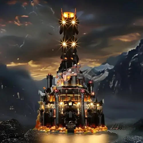 Produktbild: LIGHTAILING Licht-Set Für Lego-10333 Der Herr der Ringe: Barad-dûr - Led-Beleuchtungsset Kompatibel Mit Lego Bausteinen Modell - Modell Set Nicht Enthalten