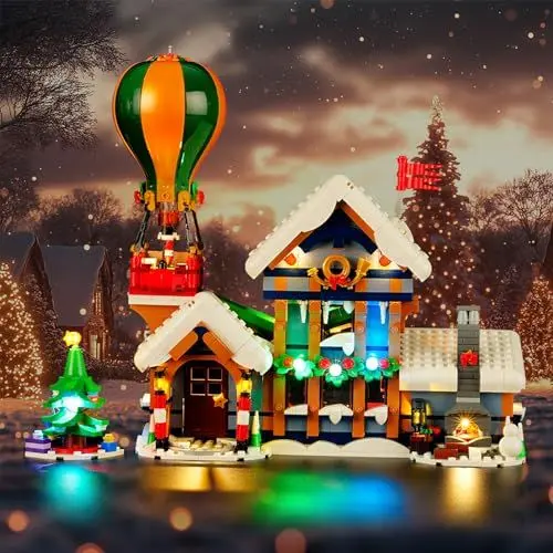 Produktbild: LIGHTAILING Licht-Set Für Lego-10339 Postamt des Weihnachtsmanns - Led-Beleuchtungsset Kompatibel Mit Lego Bausteinen Modell - Modell Set Nicht Enthalten
