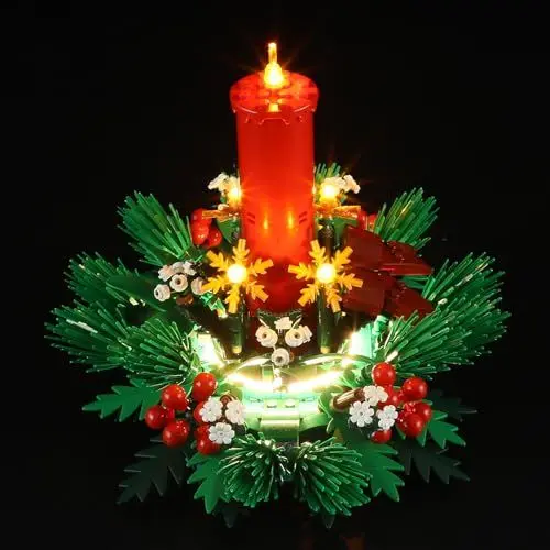 Produktbild: LIGHTAILING Licht-Set Für Lego-40743 Weihnachtsgesteck - Led-Beleuchtungsset Kompatibel Mit Lego Bausteinen Modell - Modell Set Nicht Enthalten