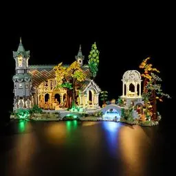 Produktbild: LIGHTAILING Licht-Set Für Lego- 10316 der Herr der Ringe: Bruchtal - Led-Beleuchtungsset Kompatibel Mit Lego Bausteinen Modell - Modell Set Nicht Enthalten