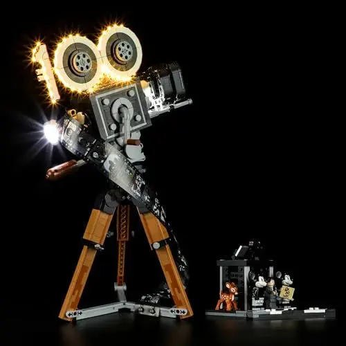 Produktbild: LIGHTAILING Licht-Set Für Lego- 43230 Kamera – Hommage an Walt Disney - Led-Beleuchtungsset Kompatibel Mit Lego Bausteinen Modell - Modell Set Nicht Enthalten