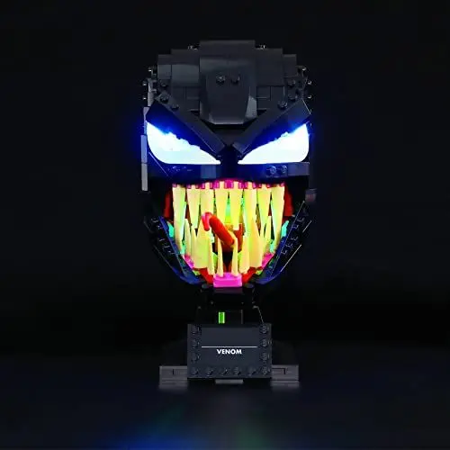 Produktbild: LIGHTAILING Licht-Set Für Lego 76187 Marvel Spider-Man Venom Bausteinen Modell：Fernbedienungsversion - Modell Set Nicht Enthalten