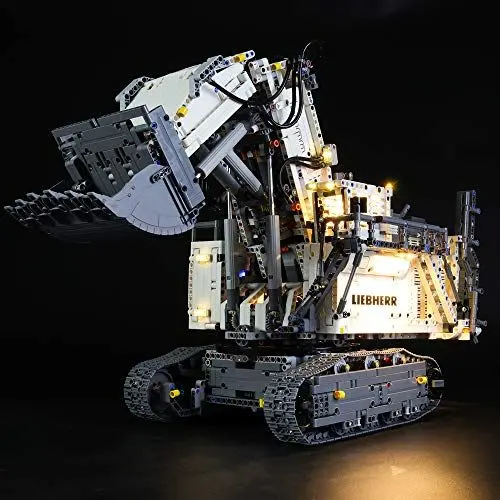 Produktbild: LIGHTAILING Licht-Set Für (Technic Liebherr Bagger R 9800) Modell - LED Licht-Set Kompatibel Mit Lego 42100(Modell Nicht Enthalten)