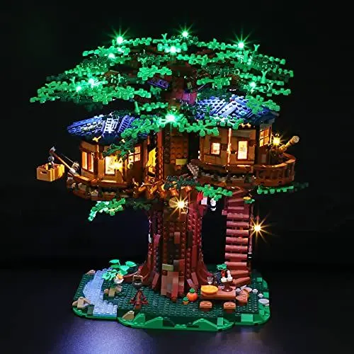 Produktbild: LIGHTAILING Licht-Set Kompatibel Mit Lego 21318 Baumhaus Bausteinen Modell：Fernbedienungsversion - Modell Set Nicht Enthalten