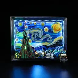 Produktbild: Lightailing Licht-Set Für Lego-21333 Vincent van Gogh Sternennacht - Led-Beleuchtungsset Kompatibel Mit Lego Bausteinen Modell - Modell Set Nicht Enthalten