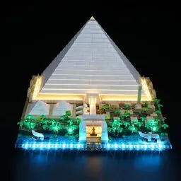 Produktbild: Lightailing Licht-Set Für Lego 21058 Cheops-Pyramide - Led-Beleuchtungsset Kompatibel Mit Lego Bausteinen Modell - Modell Set Nicht Enthalten