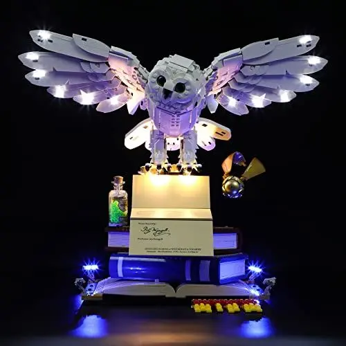 Produktbild: Lightailing Licht-Set Für Lego Harry Potter 76391 Hogwarts Ikonen Sammler Edition Bausteinen Modell：Fernbedienungsversion - Modell Set Nicht Enthalten