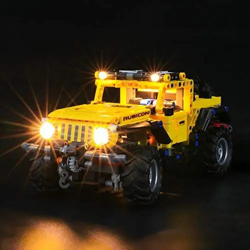 Produktbild: Lightailing Licht-Set Für (Technic Jeep Wrangler) Modell - LED Licht-Set Kompatibel Mit Lego 42122(Modell NICHT Enthalten)