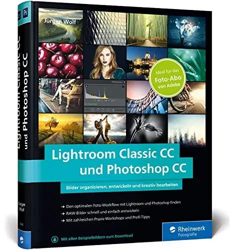 Produktbild: Lightroom Classic CC und Photoshop CC: Bild-Organisation und Fotobearbeitung – ideal zum Adobe Foto-Abo
