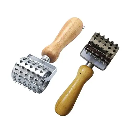 Produktbild: LIGIGWASH Fleischklopfer Aus Edelstahl Fleischhammer Mit Holzgriff Steakhammer Zum Zartmachen Von Fleisch Robust Und Spülmaschinenfest Für Hähnchen Steak Schweinekoteletts Und