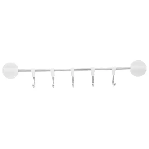Produktbild: LIGIGWASH Magnetisches Türregal Magnetische Haken Magnetischer Utensilienhalter Magnetische Handtuchstange Pp-material Grillbesteckhalter