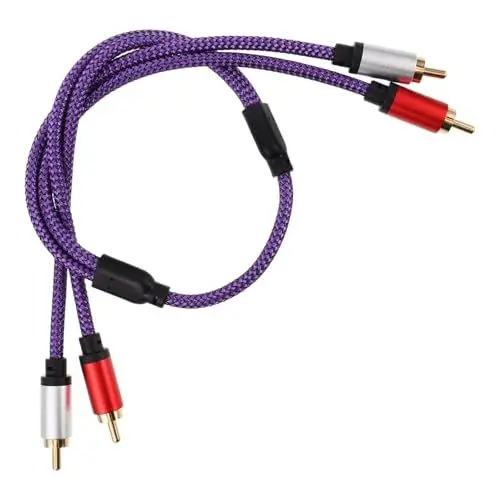 Produktbild: LIGIGWASH Rca-interconnect-kabel Für Auto-audio- Und Heimkino-systeme Für Lautsprecherverbindungen High-fidelity-sound