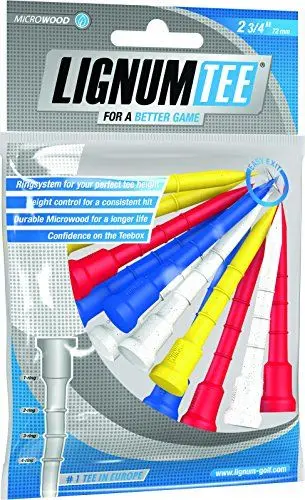Produktbild: Lignum Tees 72Mm Tees 12Pk - Mix Neon
