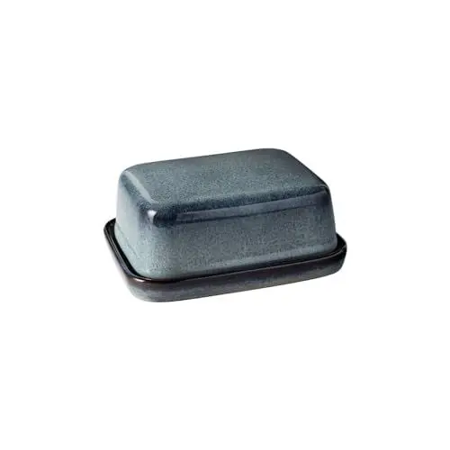 Produktbild: like. by Villeroy & Boch Lave gris Butterdose grau 6,5cm