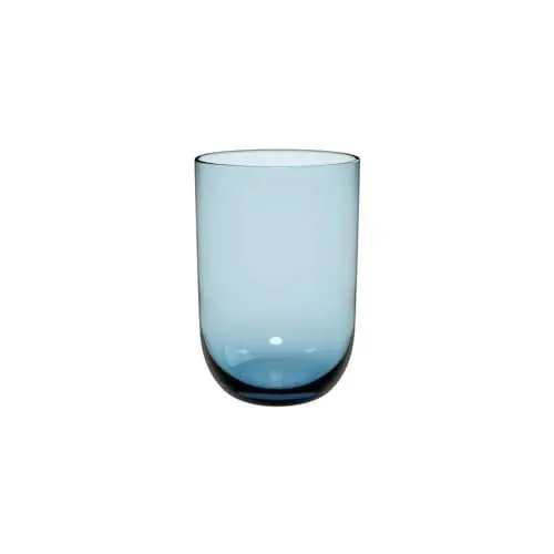 Produktbild: like. by Villeroy & Boch – Like Glass Longdrink-Glas Blau, Spülmaschinenfest, Glas, Trinkgeschirr, Gläser, Longdrinkgläser, Kristallglas
