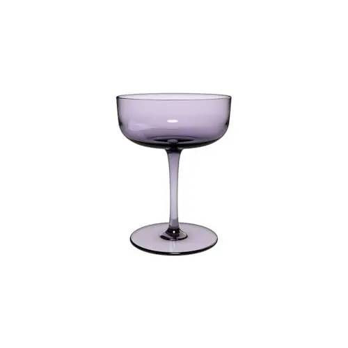 Produktbild: like. by Villeroy & Boch – Like Glass Sekt-/Champagnerschale Lila, Sektschale, Trinkgeschirr, Glas, Gläser, Kristallglas