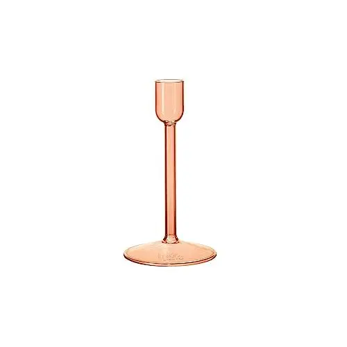 Produktbild: like. by Villeroy & Boch - Like Home Kerzenständer in orange, 8x8x15 cm, Borosilikat-Glas