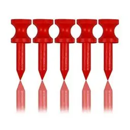 Produktbild: LIKOSO Golf Tees Holz 32MM 100 Stück Aus Bambus Biologisch Abbaubare langlebigere Rot