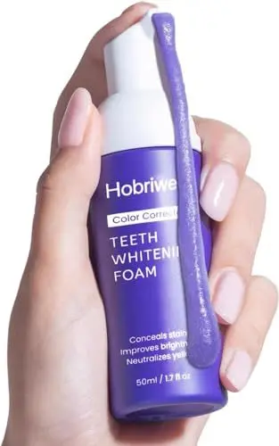 Produktbild: Lila Zahnpasta für Zahnaufhellung - 30ML Farbkorrektor, Tiefenreinigung, Zahnfleckenentfernung, Whitening (Tiefviolett)