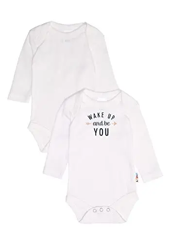 Produktbild: Liliput Babys Langarm-Body 2er-Pack weiß 50/56