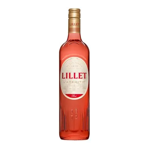 Produktbild: Lillet Rosé – Französischer Weinaperitif mit fruchtig-frischem Geschmack – 1 x 0,75 l, Cabernet Sauvignon