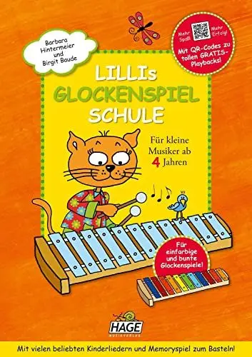 Produktbild: Lillis Glockenspiel-Schule: Spielend leicht Glockenspiel lernen mit CD! Für kleine Musiker ab 4 Jahren
